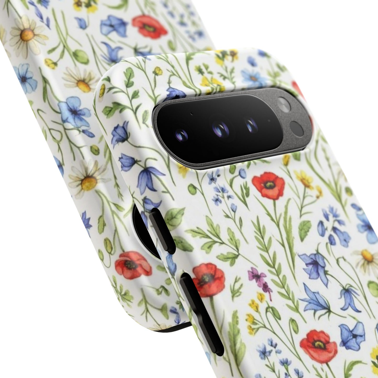 Floral Phone Case, Bohemian Style Tough Case, Nature Inspired Phone Cover, Gift for Her, Summer Vibes