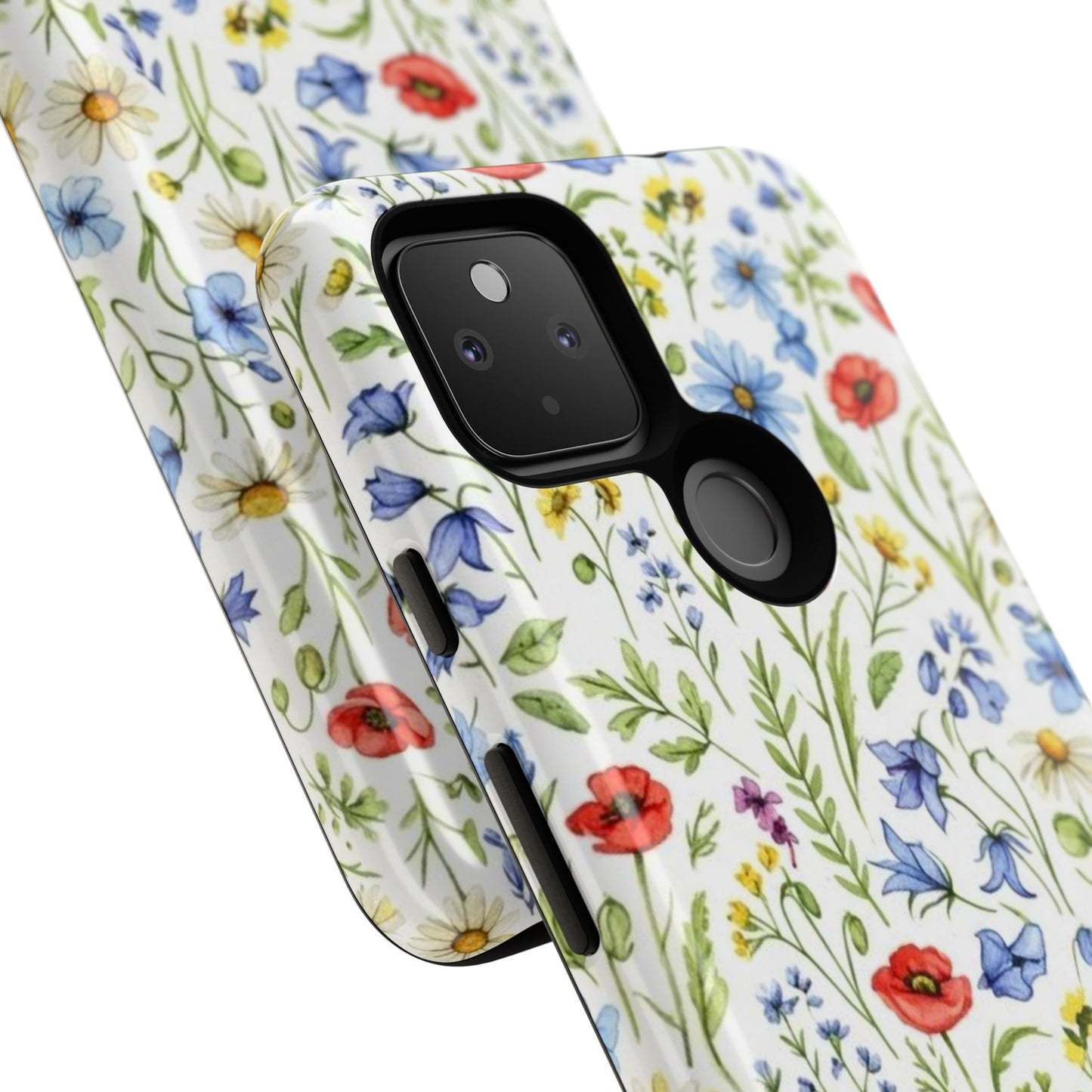 Floral Phone Case, Bohemian Style Tough Case, Nature Inspired Phone Cover, Gift for Her, Summer Vibes