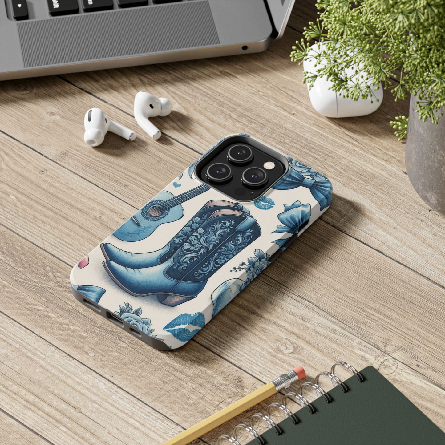 Western Chic Phone Case - Stylish, Durable Protection for Country Music Lovers, Gift for Birthdays, Rodeos, and Festivities