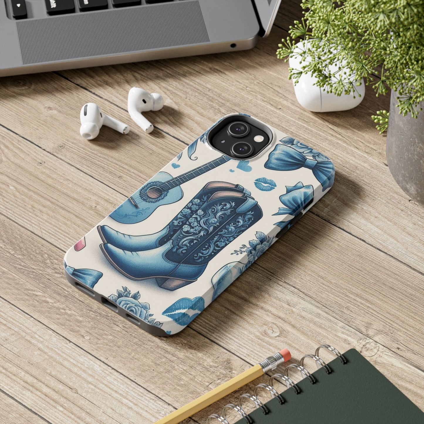 Western Chic Phone Case - Stylish, Durable Protection for Country Music Lovers, Gift for Birthdays, Rodeos, and Festivities