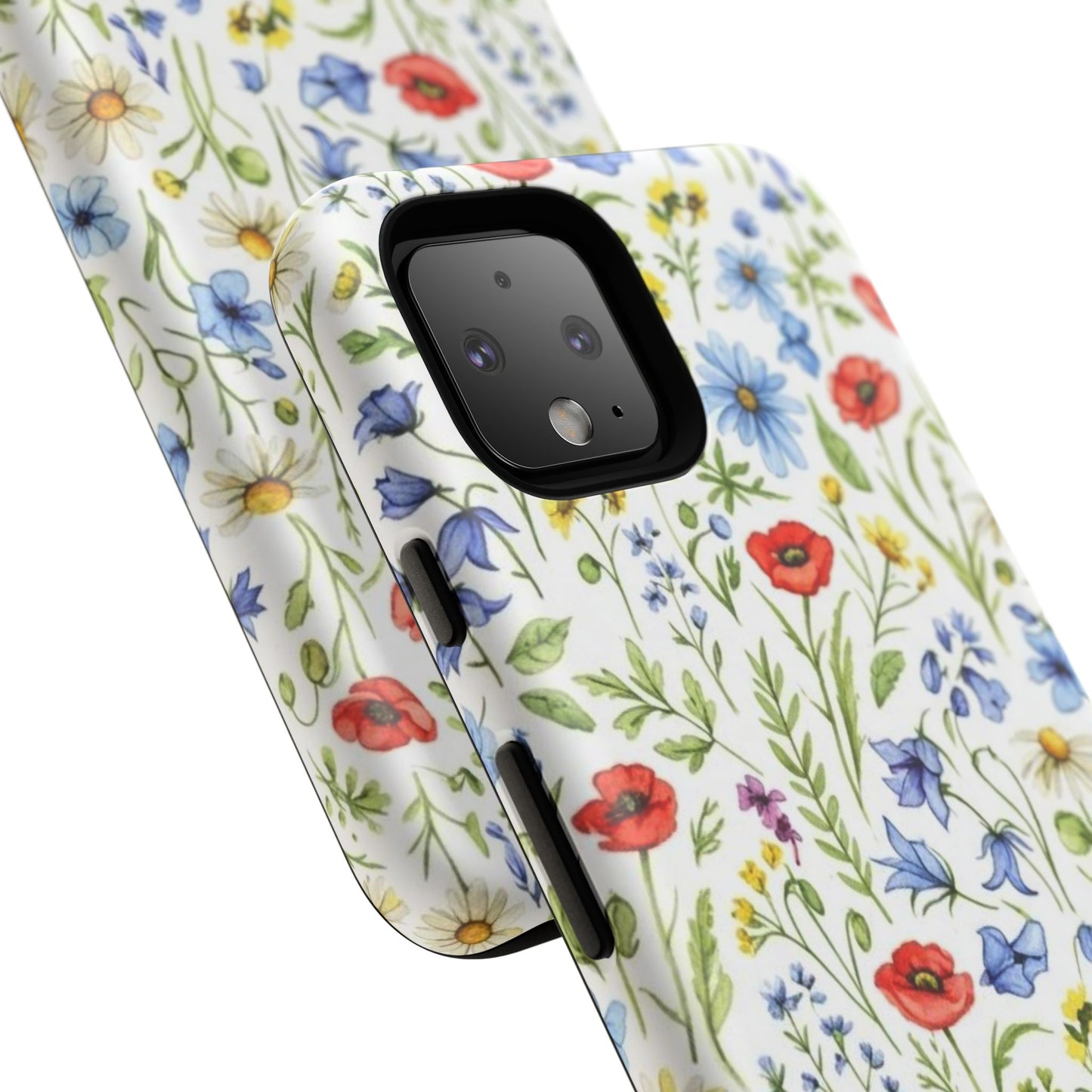 Floral Phone Case, Bohemian Style Tough Case, Nature Inspired Phone Cover, Gift for Her, Summer Vibes