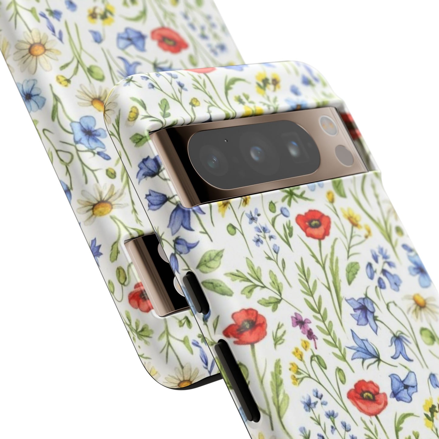 Floral Phone Case, Bohemian Style Tough Case, Nature Inspired Phone Cover, Gift for Her, Summer Vibes