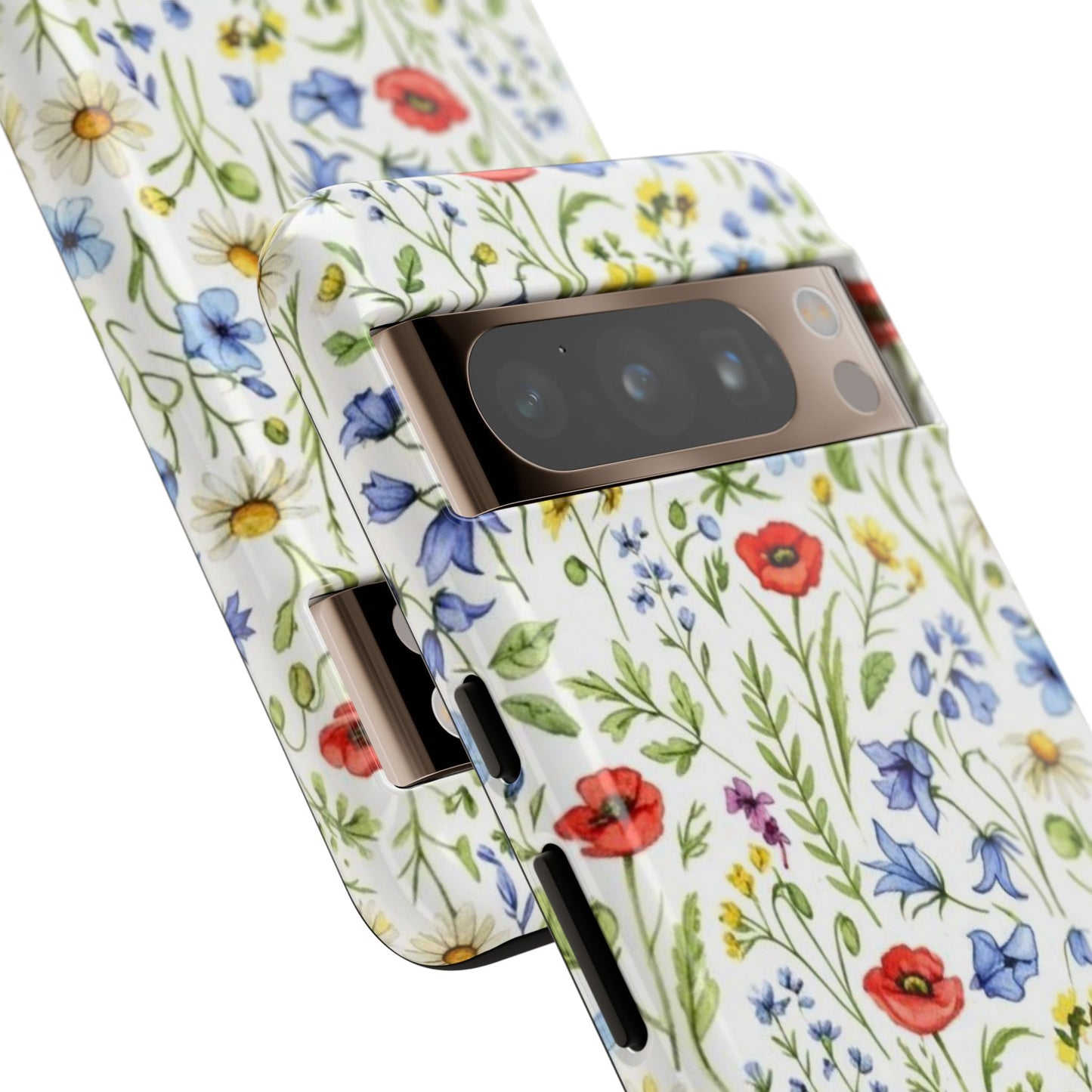 Floral Phone Case, Bohemian Style Tough Case, Nature Inspired Phone Cover, Gift for Her, Summer Vibes
