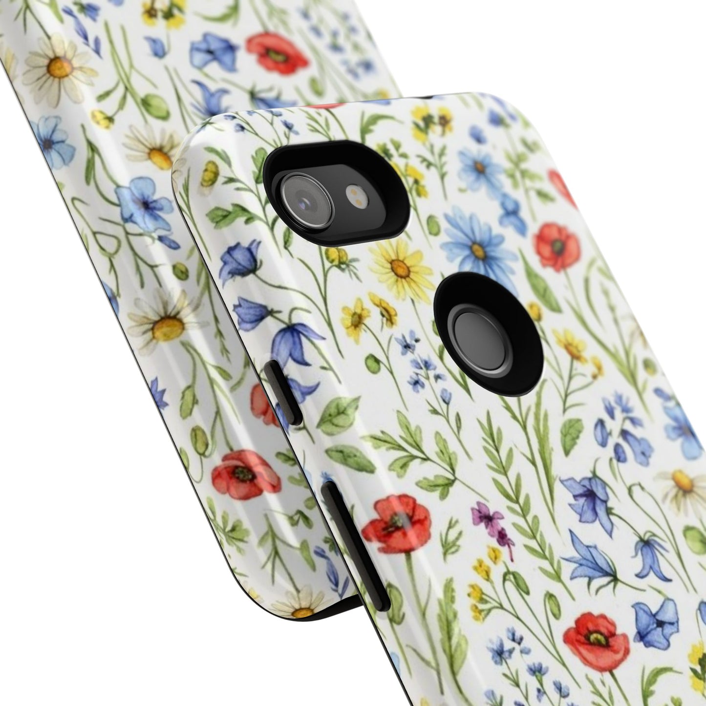 Floral Phone Case, Bohemian Style Tough Case, Nature Inspired Phone Cover, Gift for Her, Summer Vibes