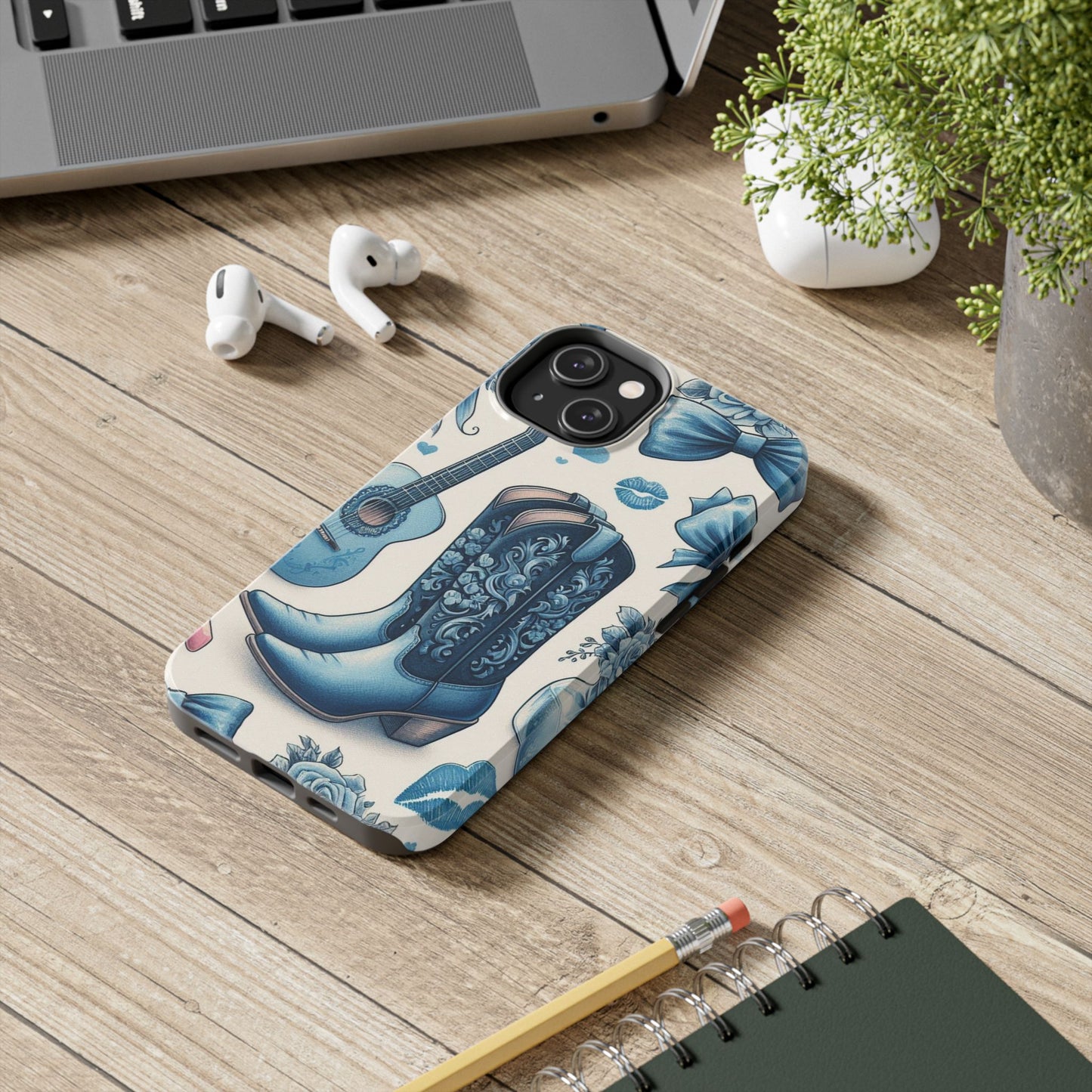 Western Chic Phone Case - Stylish, Durable Protection for Country Music Lovers, Gift for Birthdays, Rodeos, and Festivities