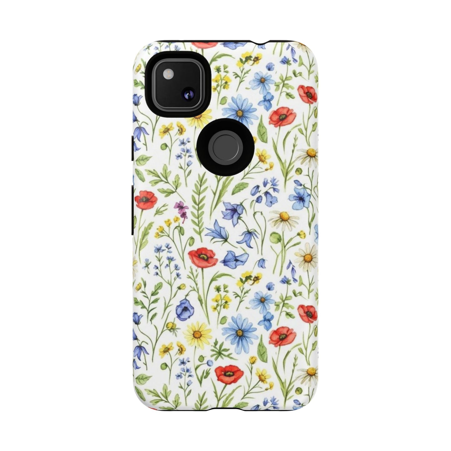 Floral Phone Case, Bohemian Style Tough Case, Nature Inspired Phone Cover, Gift for Her, Summer Vibes