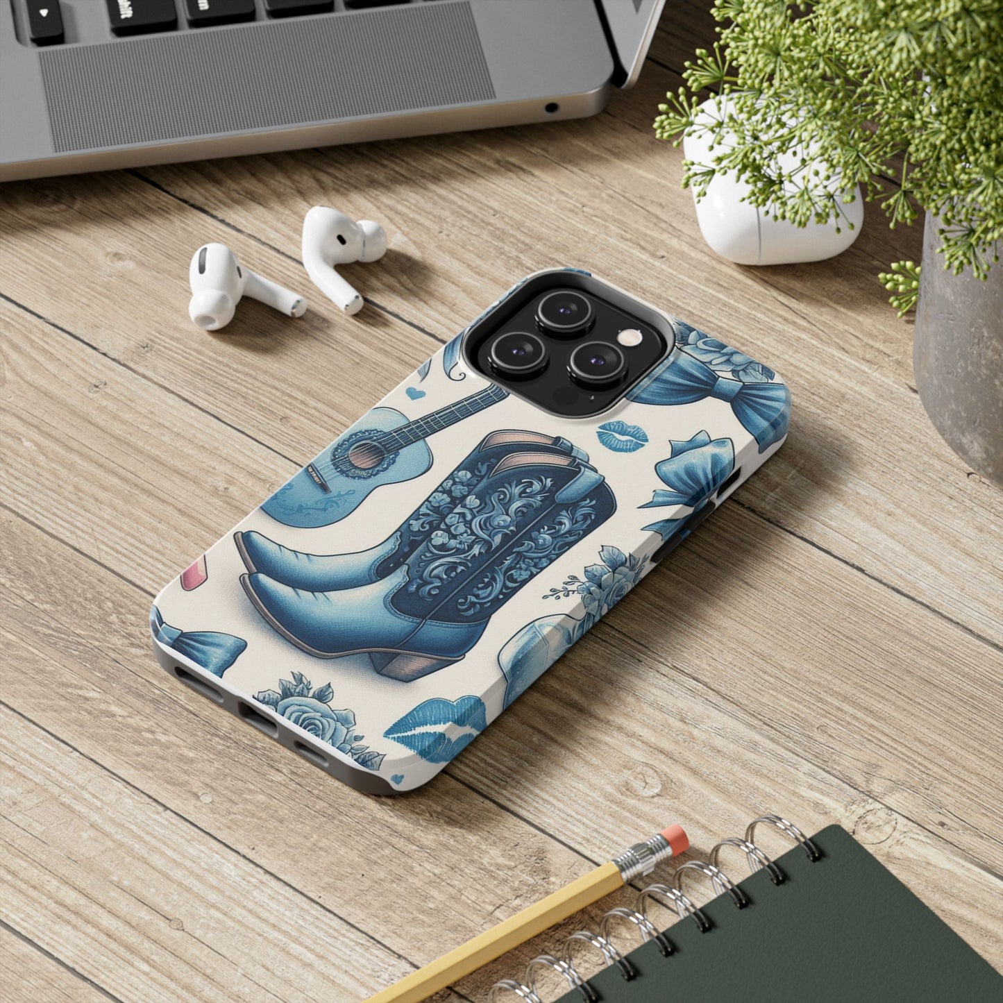 Western Chic Phone Case - Stylish, Durable Protection for Country Music Lovers, Gift for Birthdays, Rodeos, and Festivities