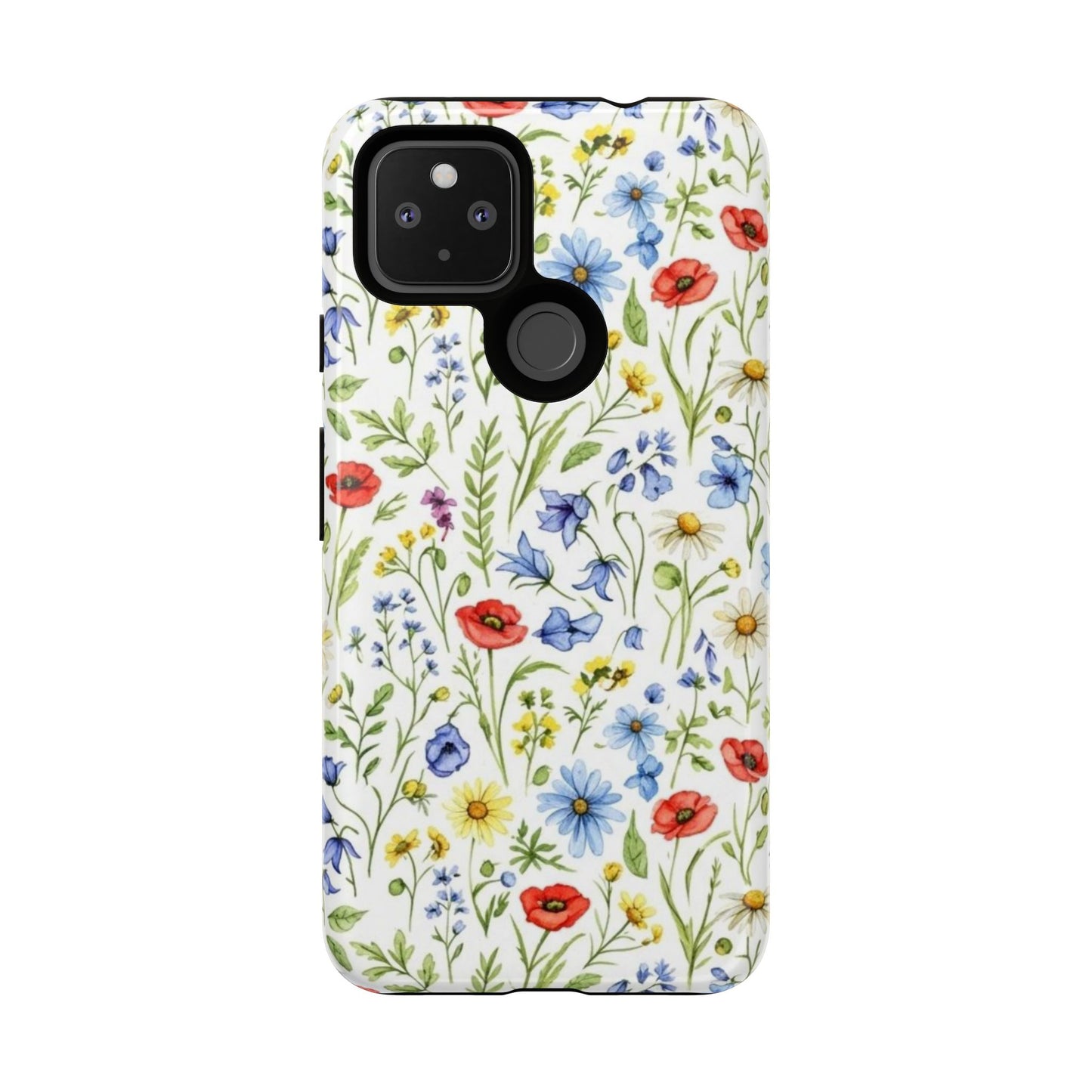 Floral Phone Case, Bohemian Style Tough Case, Nature Inspired Phone Cover, Gift for Her, Summer Vibes