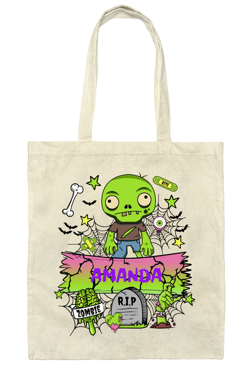 Halloween Canvas Tote Bag