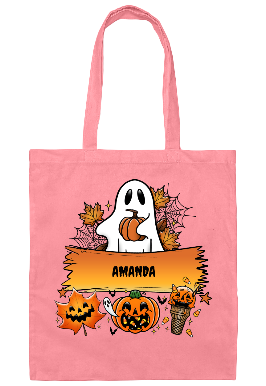 Halloween Canvas Tote Bag