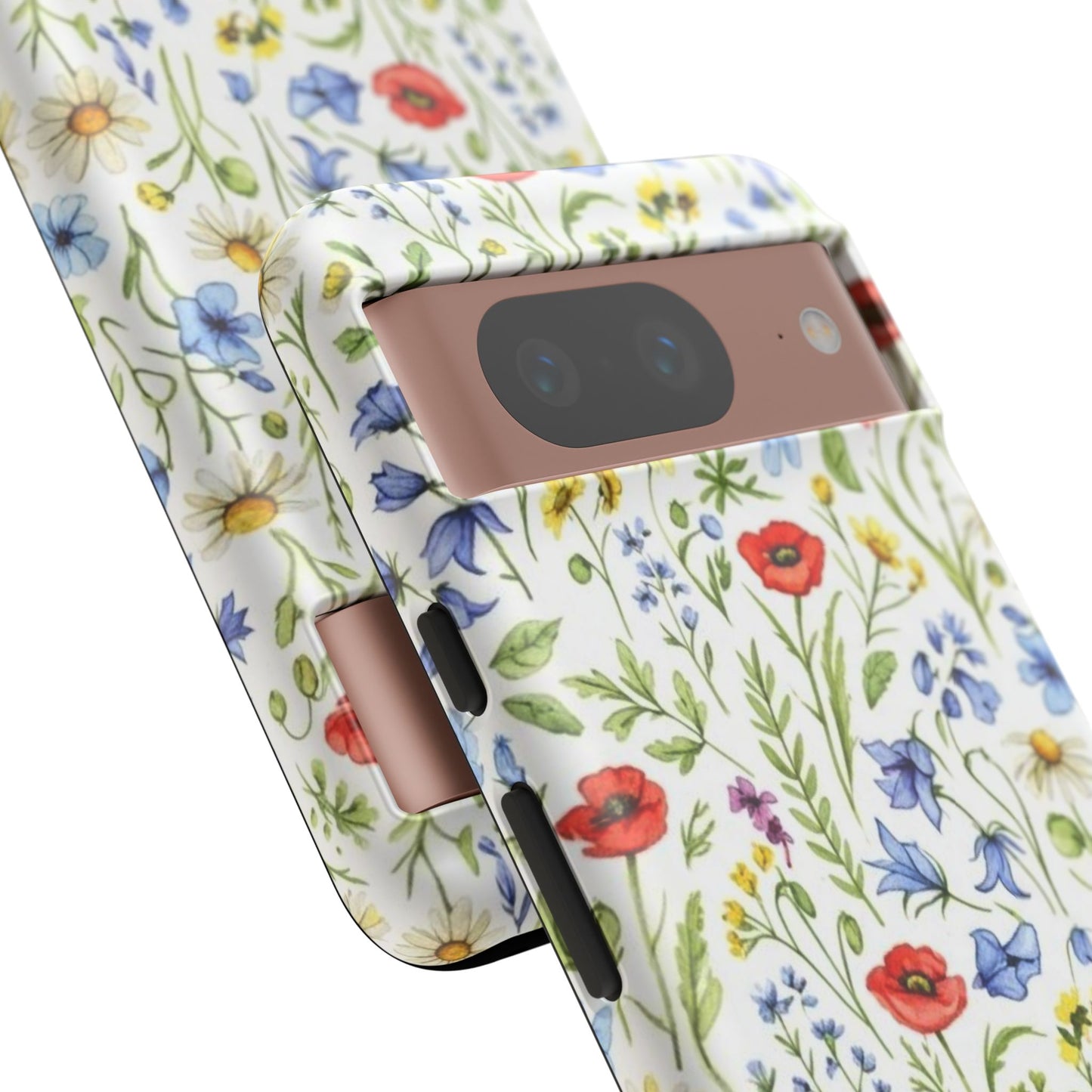 Floral Phone Case, Bohemian Style Tough Case, Nature Inspired Phone Cover, Gift for Her, Summer Vibes