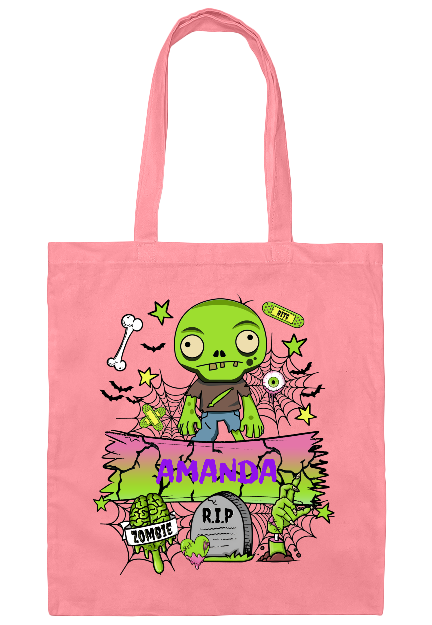 Halloween Canvas Tote Bag