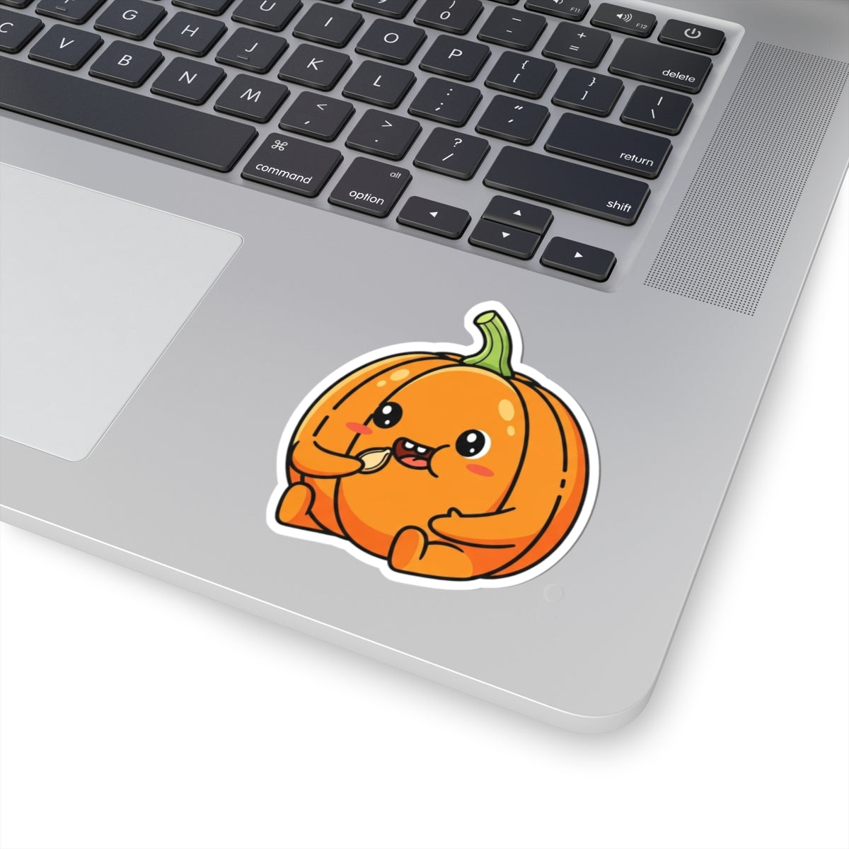 Cute Pumpkin Kiss-Cut Stickers | Fall Decor, Laptop Decal, Halloween Gift, Cute Autumn Sticker, Kids Room Decor