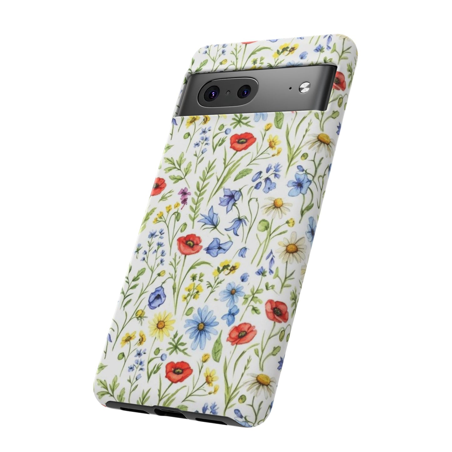 Floral Phone Case, Bohemian Style Tough Case, Nature Inspired Phone Cover, Gift for Her, Summer Vibes