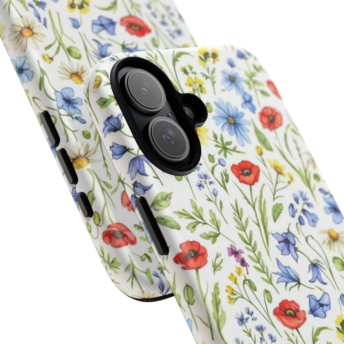 Floral Phone Case, Bohemian Style Tough Case, Nature Inspired Phone Cover, Gift for Her, Summer Vibes