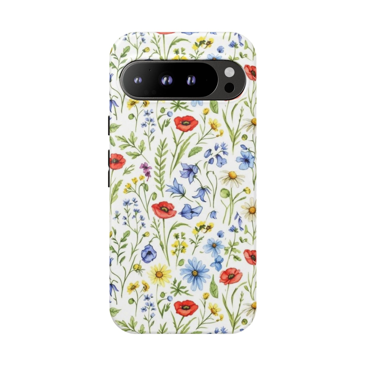 Floral Phone Case, Bohemian Style Tough Case, Nature Inspired Phone Cover, Gift for Her, Summer Vibes