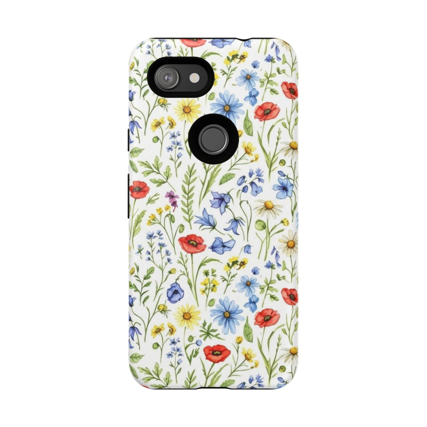 Floral Phone Case, Bohemian Style Tough Case, Nature Inspired Phone Cover, Gift for Her, Summer Vibes