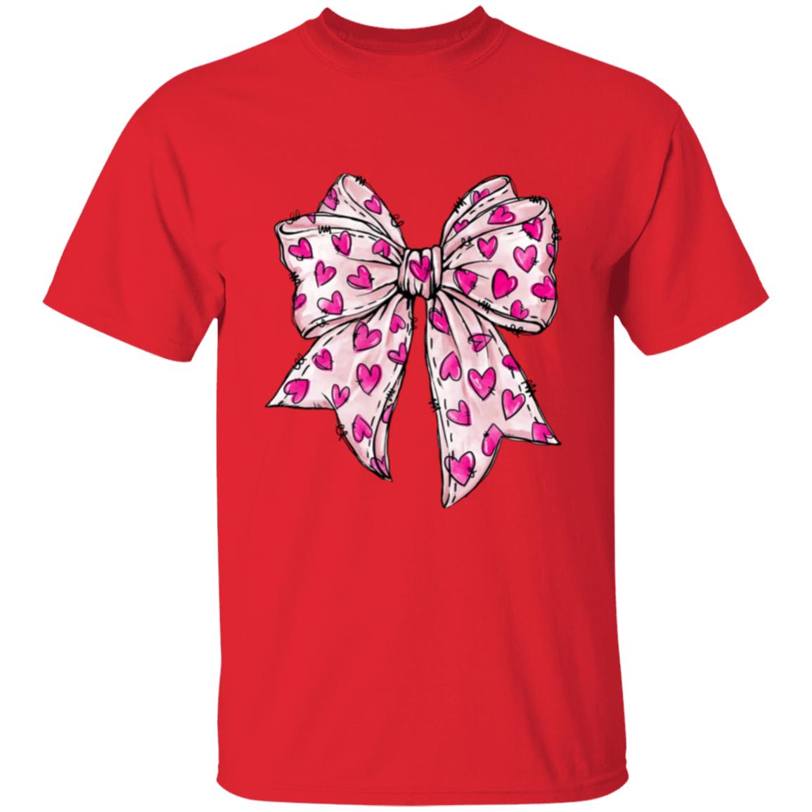 Valentine's Day Bow T-Shirt