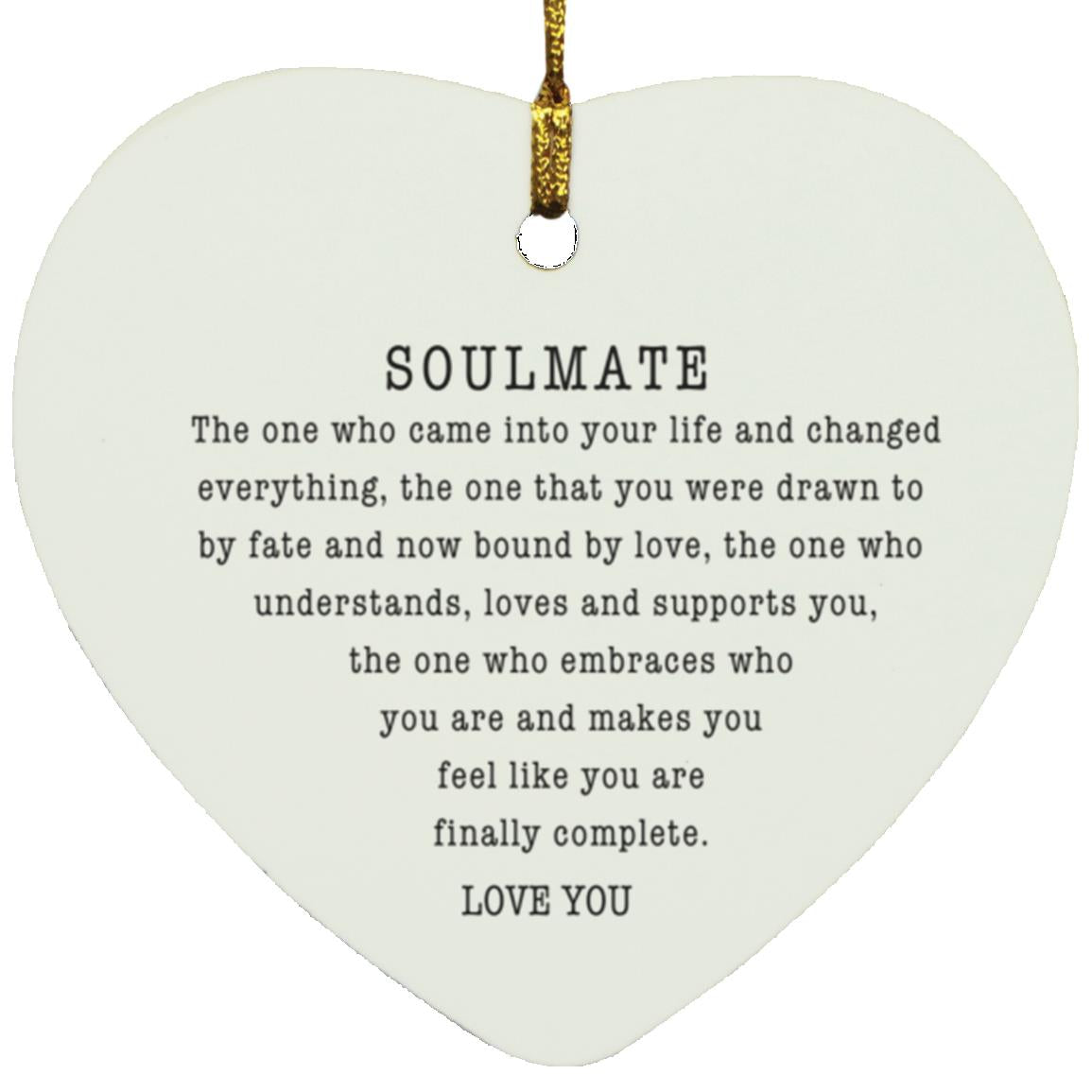 Soulmate Heart Ornament