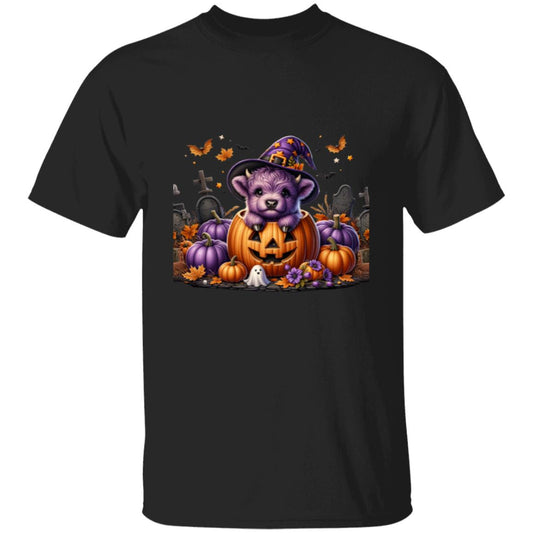 Highland Cow Halloween T Shirt