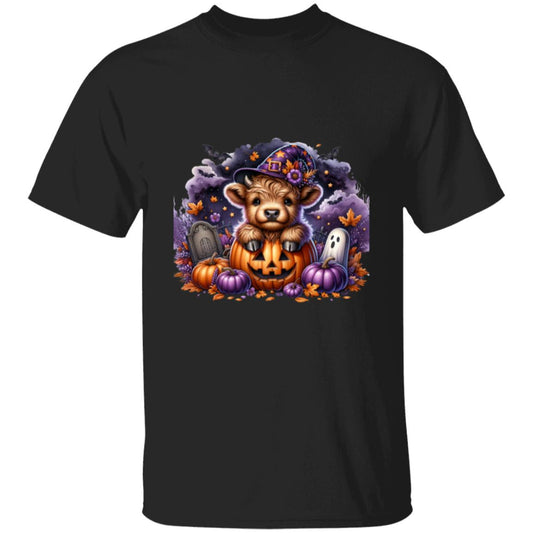 Highland Cow Halloween T Shirt