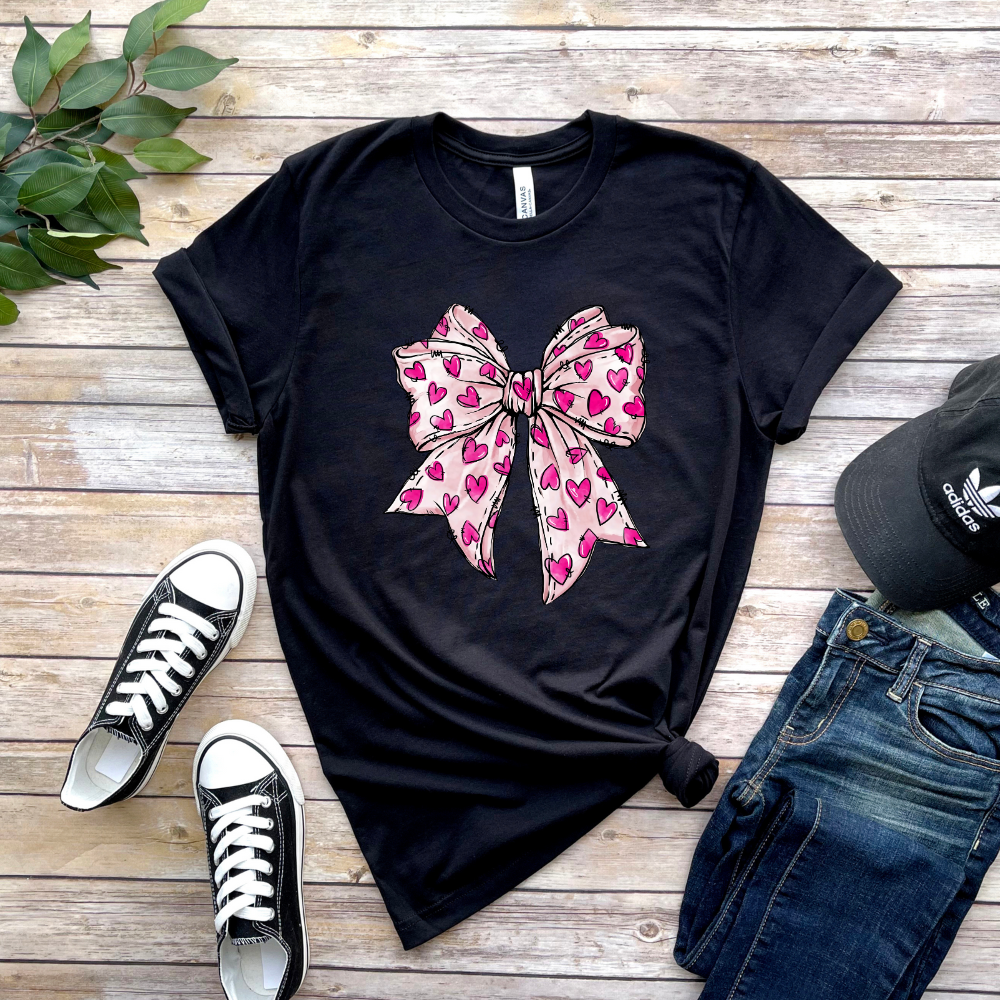 Valentine's Day Bow T-Shirt