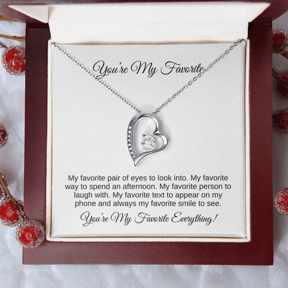 You're My Favorite - Forever Love Necklace