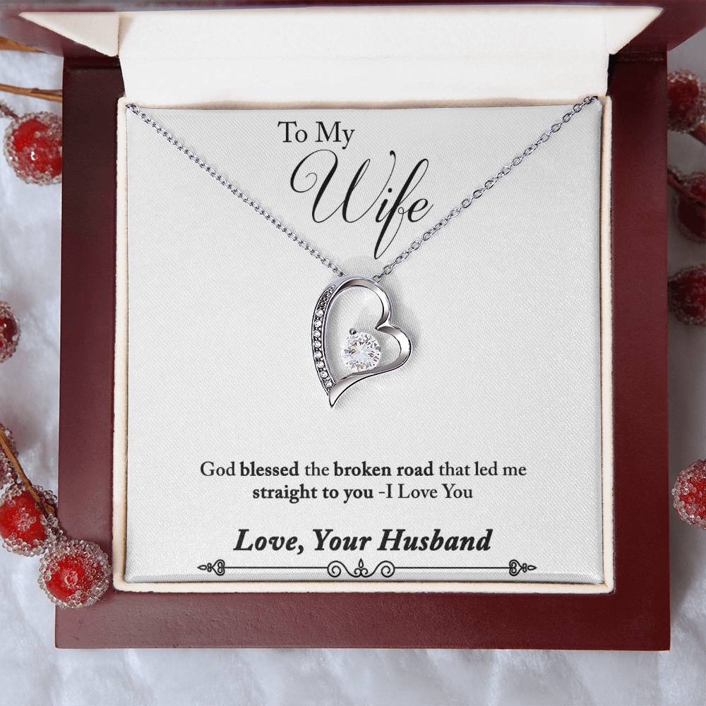 To Wife Forever Love Necklace From Husband
