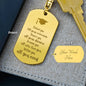Engraved Graduation Key Chain