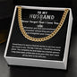 To Husband - Cuban Link Necklace