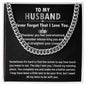 To Husband - Cuban Link Necklace