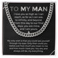 To My Man - Cuban Link Necklace