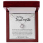 To My Soulmate - Knot Necklace