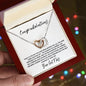 Graduation Heart Necklace For Her