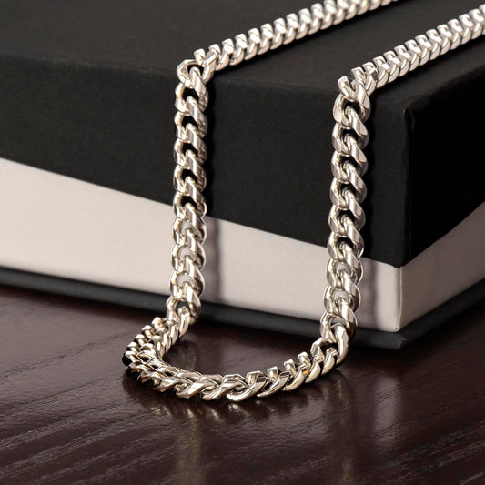 Cuban Link Chain For the Man in Your Life