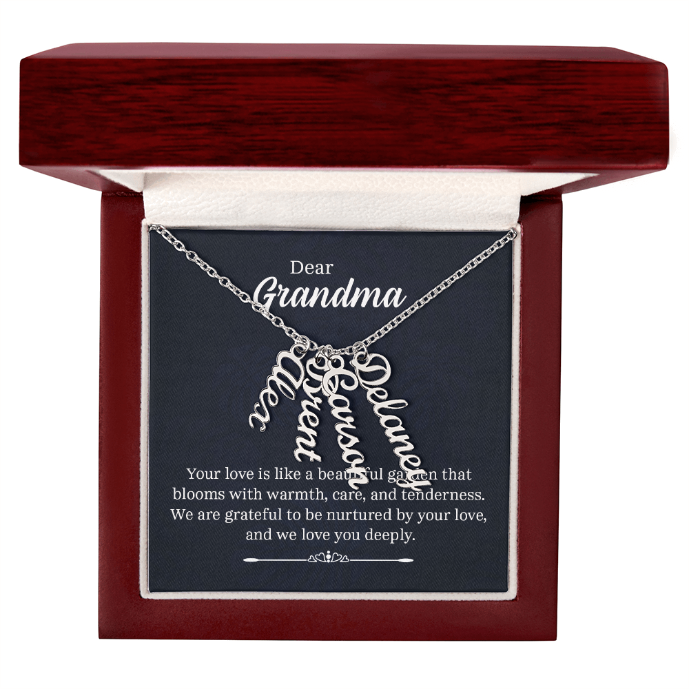 Grand Kids Name Necklace