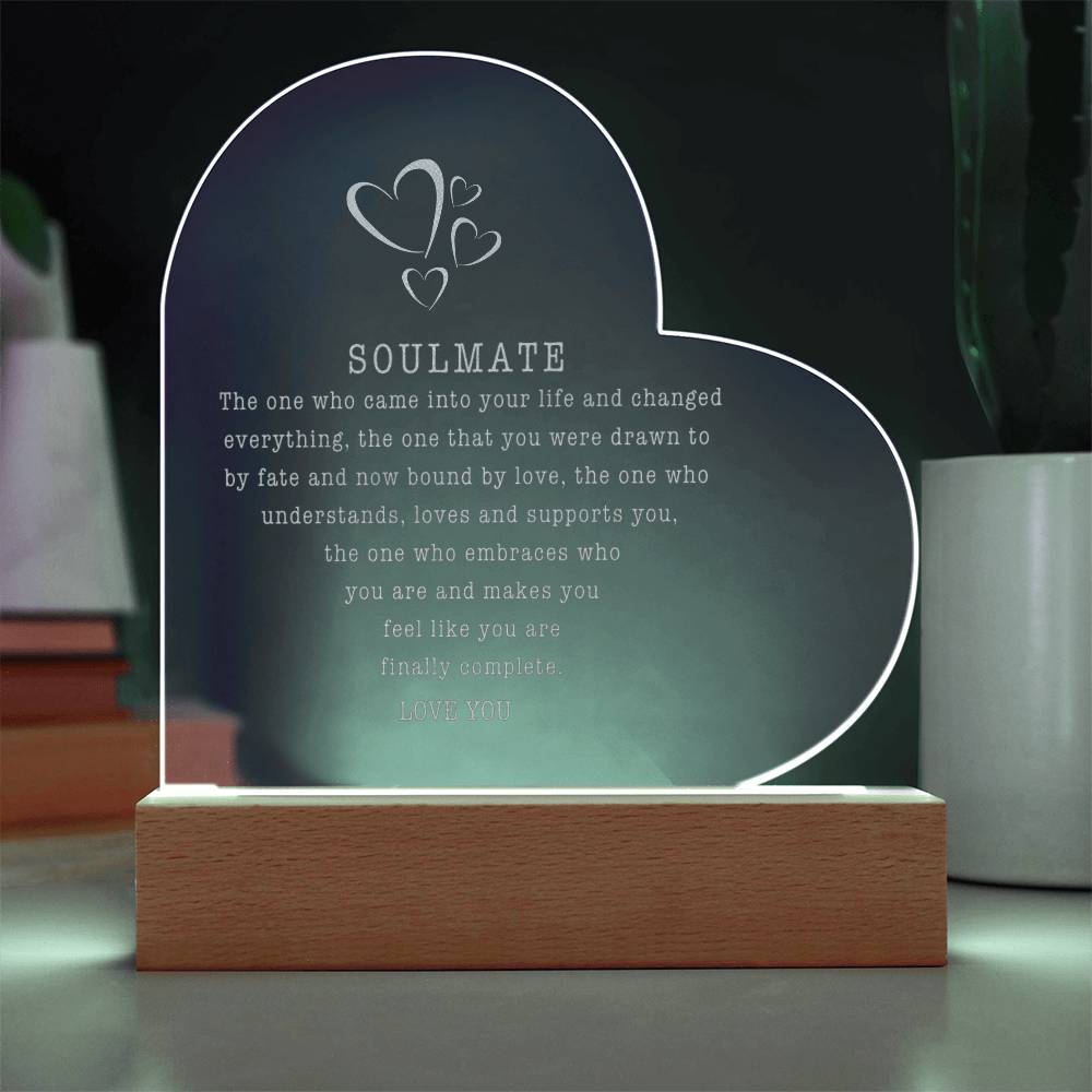 Soulmate Plaque