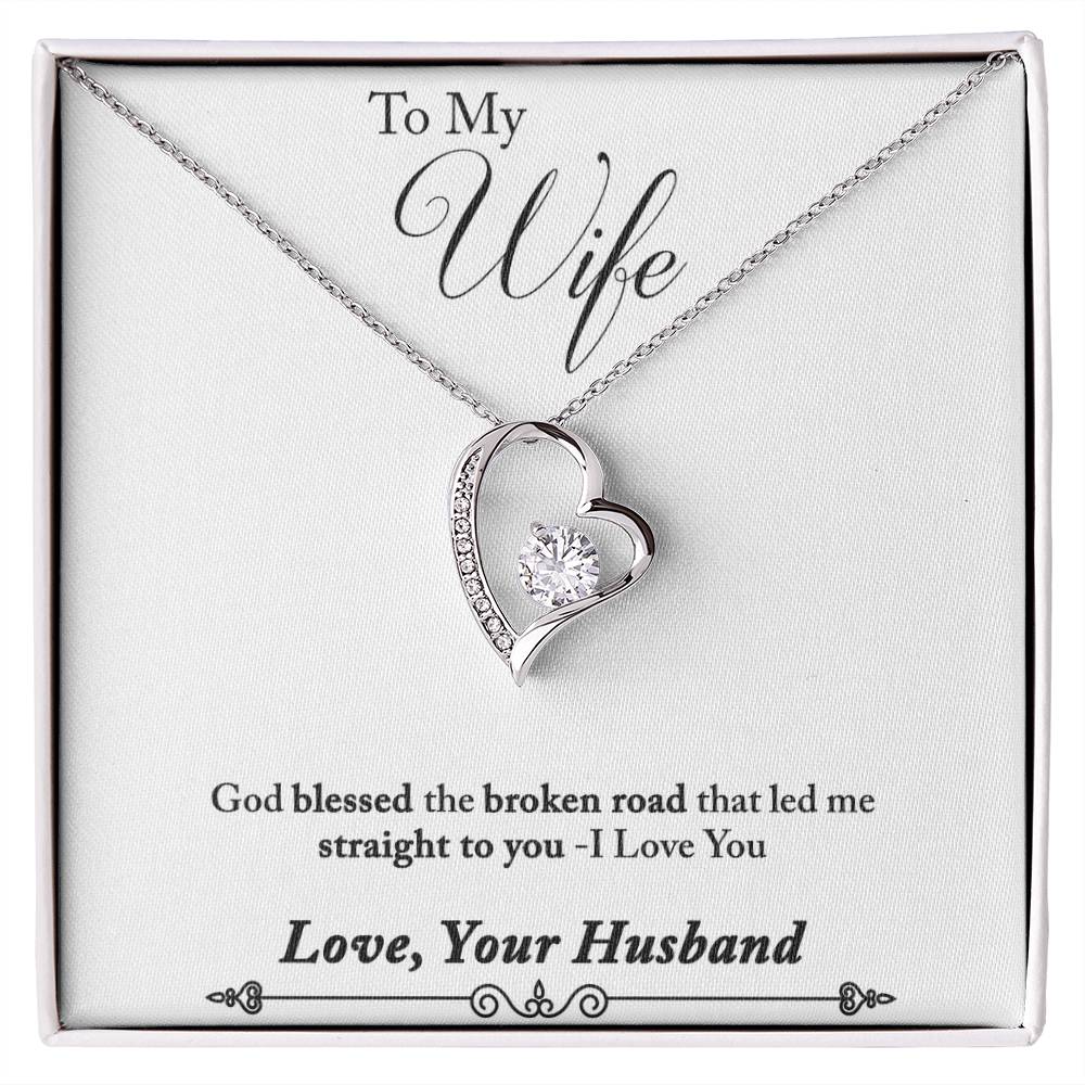 To Wife Forever Love Necklace From Husband