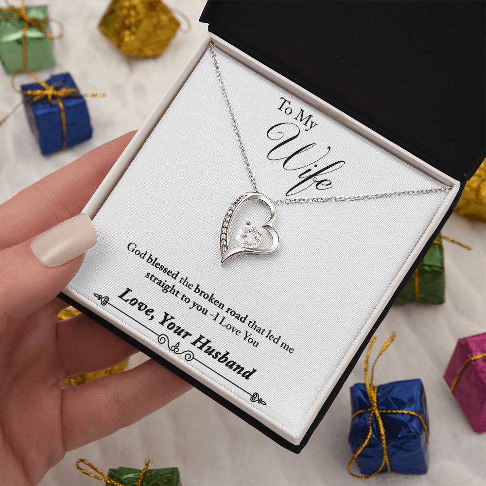 To Wife Forever Love Necklace From Husband