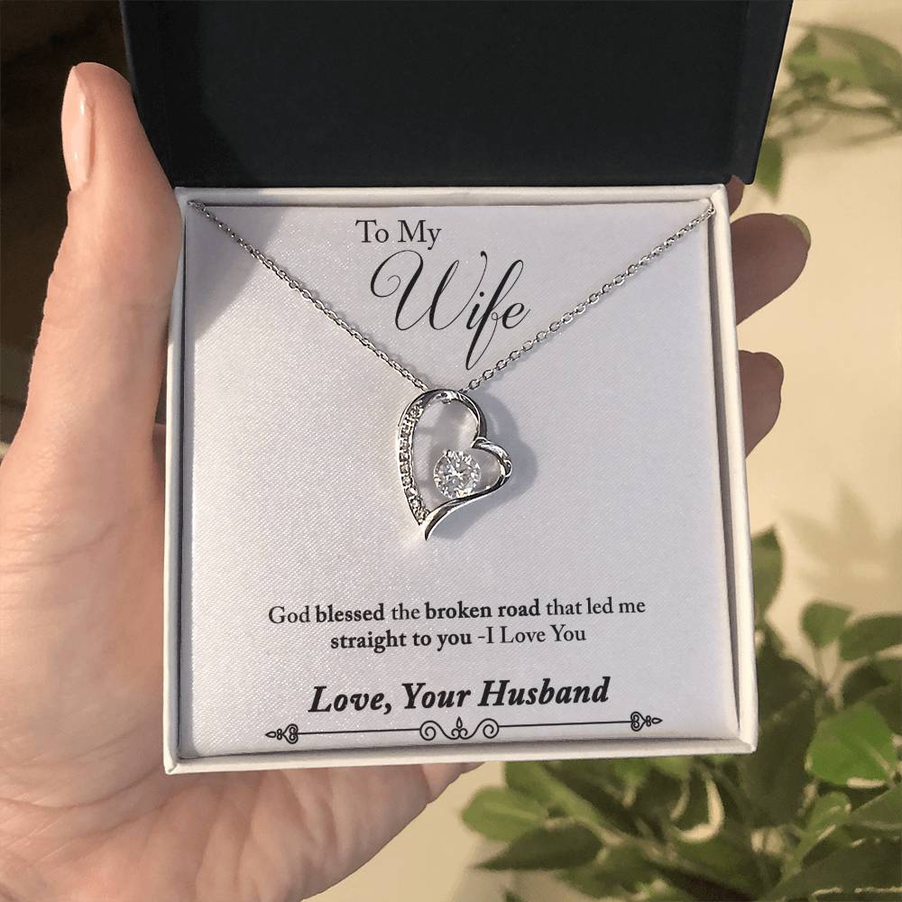 To Wife Forever Love Necklace From Husband