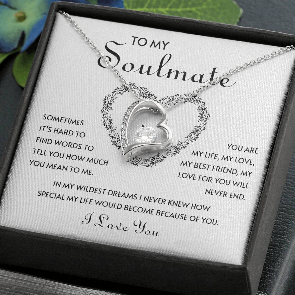 To My Soulmate | Forever Love Necklace