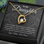 To My Daughter - Heart Necklace