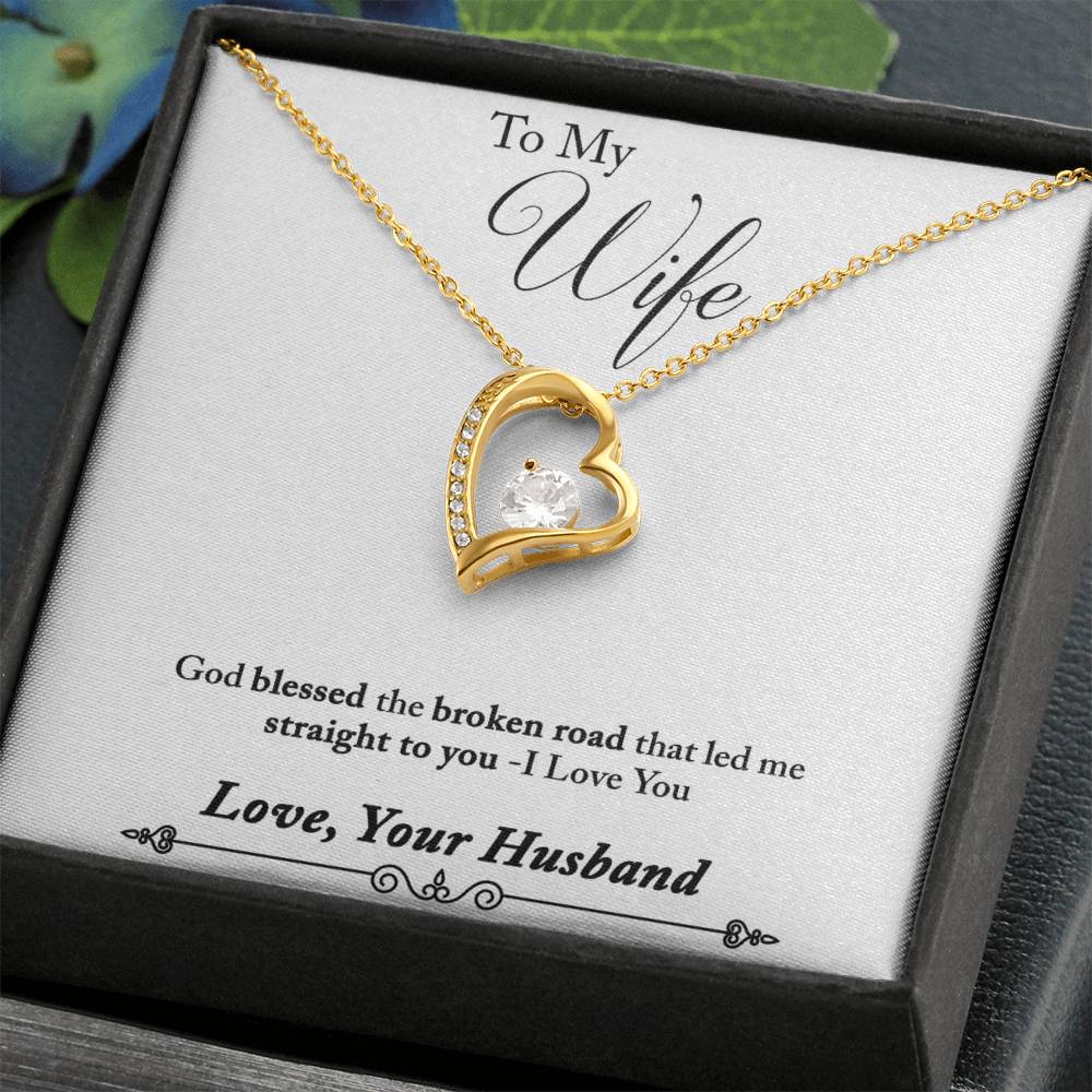 To Wife Forever Love Necklace From Husband