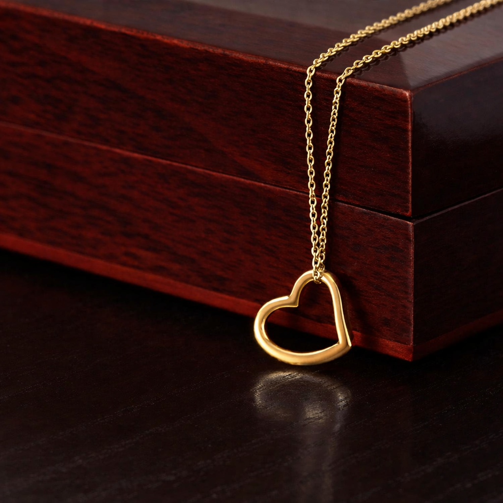 Perfect Gift For Someone Special Delicate Heart Necklace