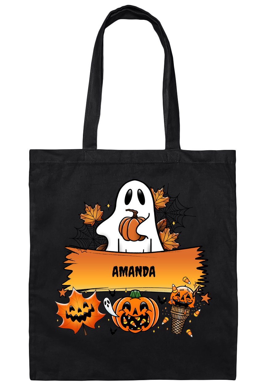 Halloween Canvas Tote Bag