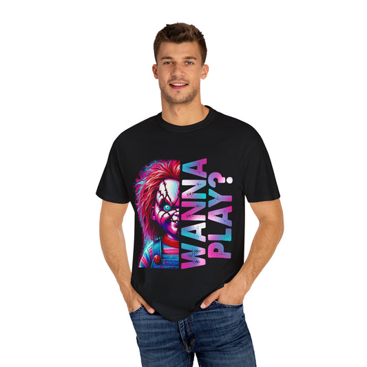 Chucky Graphic T-Shirt | Horror Fan Apparel, Halloween Costume, Movie Merch, Unisex T-Shirt, Gift for Horror Lovers