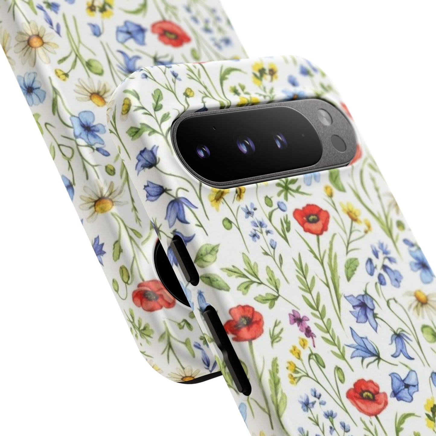 Floral Phone Case, Bohemian Style Tough Case, Nature Inspired Phone Cover, Gift for Her, Summer Vibes