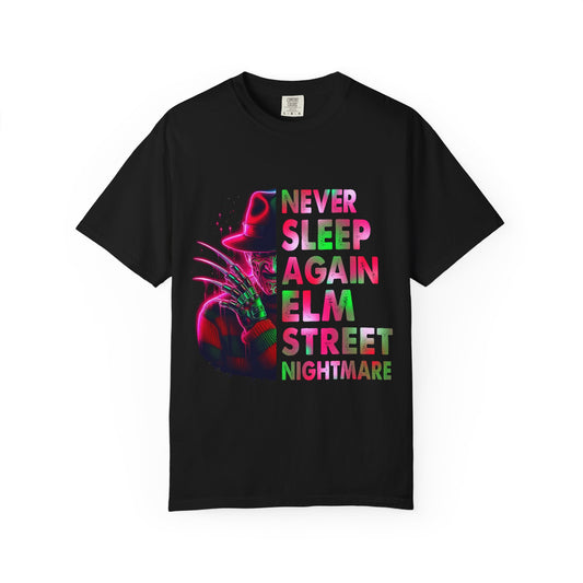 Nightmare-Inspired Unisex T-Shirt | Graphic Tee for Horror Fans | Perfect for Halloween, Movies, and Casual Wear