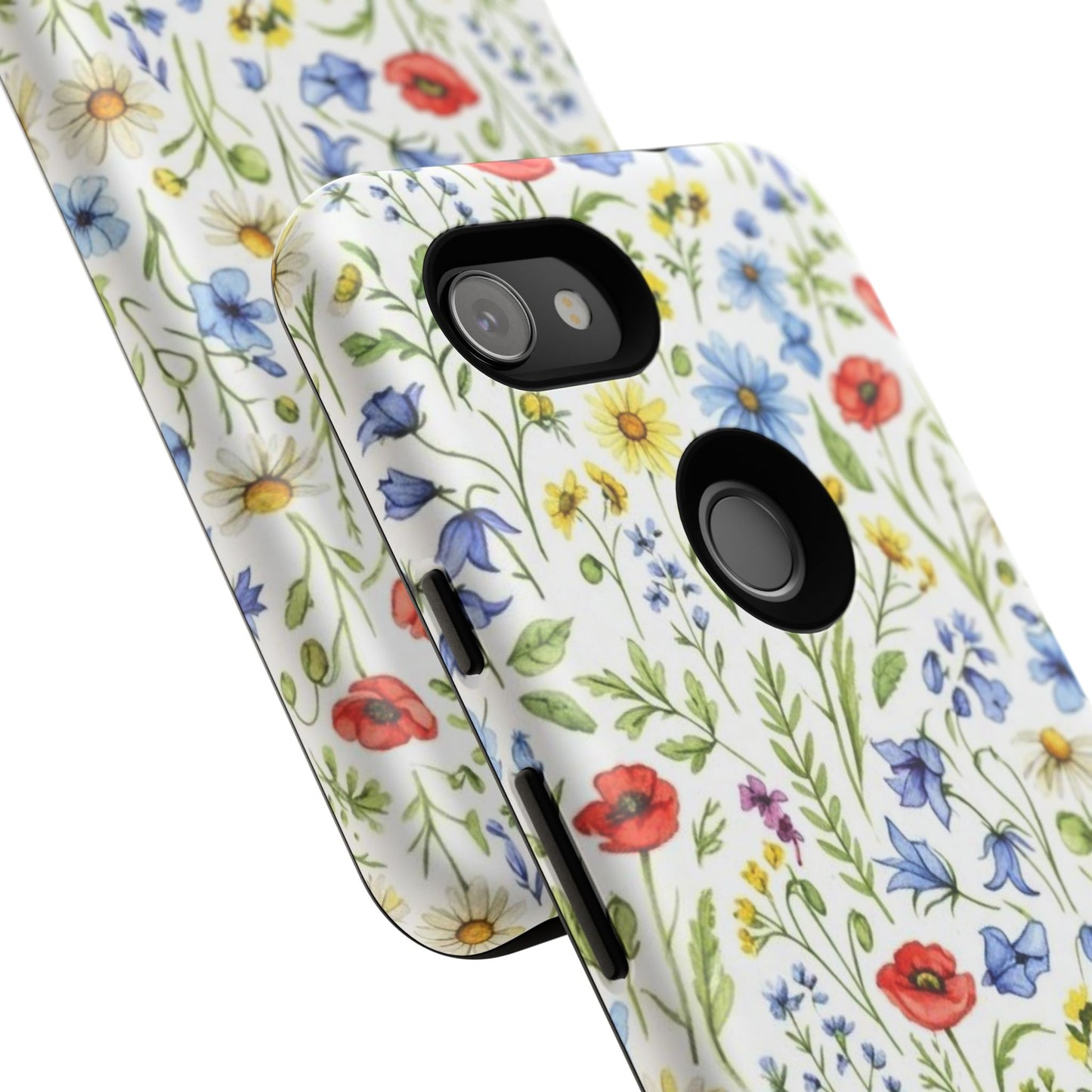 Floral Phone Case, Bohemian Style Tough Case, Nature Inspired Phone Cover, Gift for Her, Summer Vibes