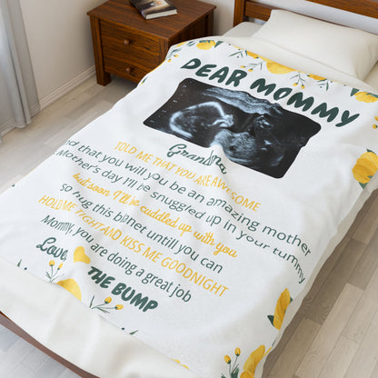 Plush Blanket - Dear Mommy